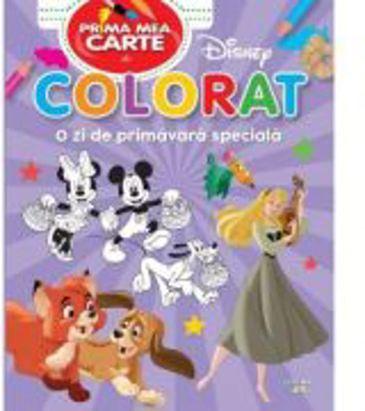Disney. Prima mea carte de colorat. O zi de primavara speciala