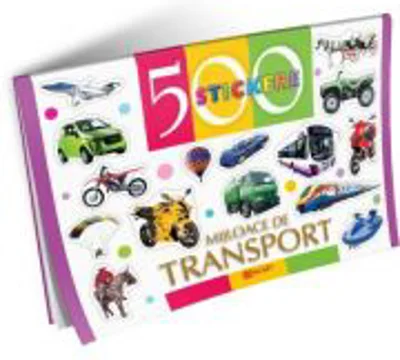 Mijloace de transport. 500 stickere