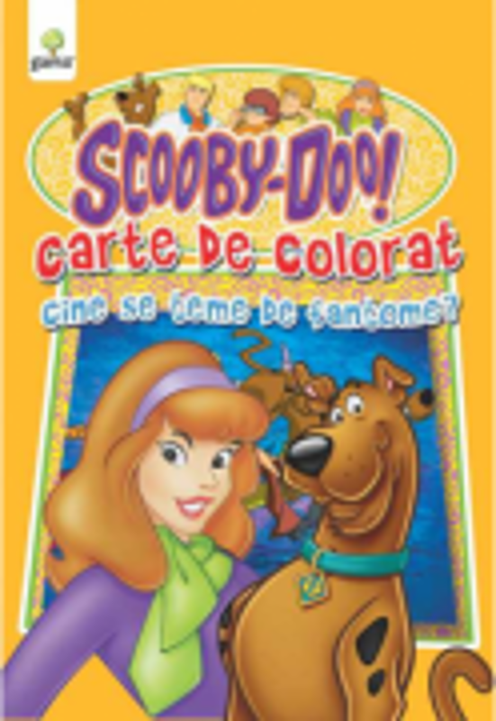 Coloreaza cu ScoobyDoo! - Cine se teme de fantome?