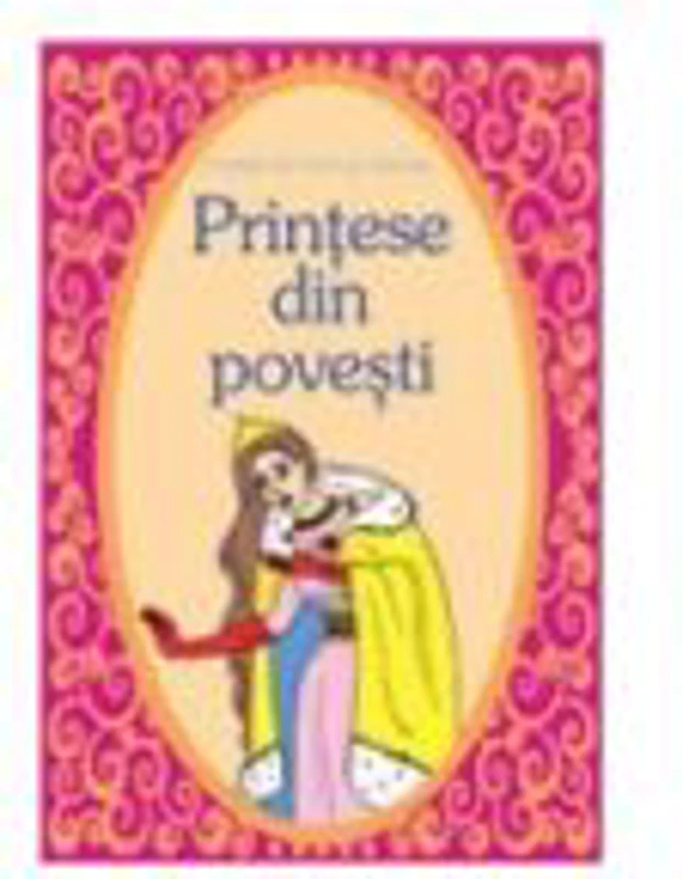Povesti de citit si colorat - Printese din povesti