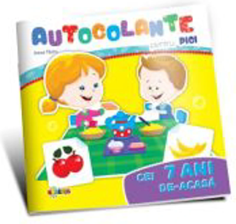 Autocolante pentru pici. Cei 7 ani de-acasa