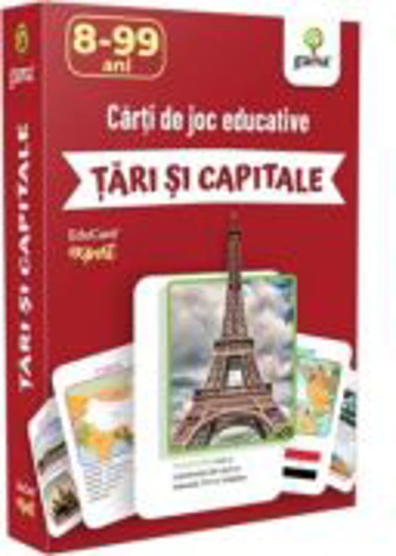Tari si capitale. EduCard expert. Carti de joc educative