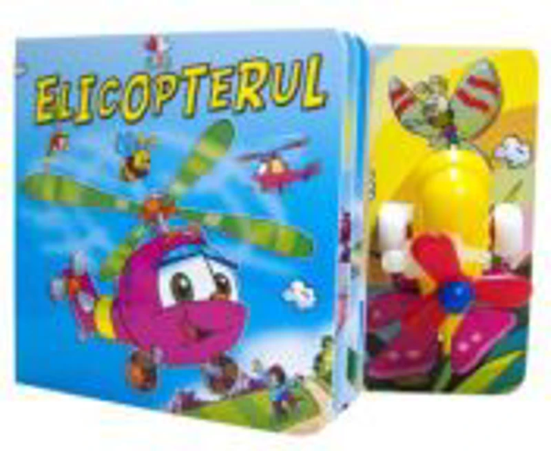 Elicopterul - Carte cu jucarie