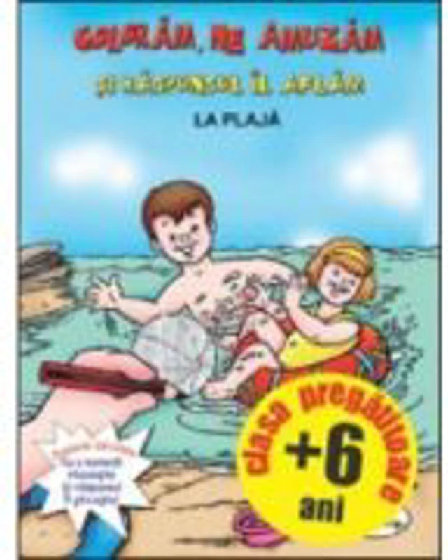 Coloram, ne amuzam. La plaja