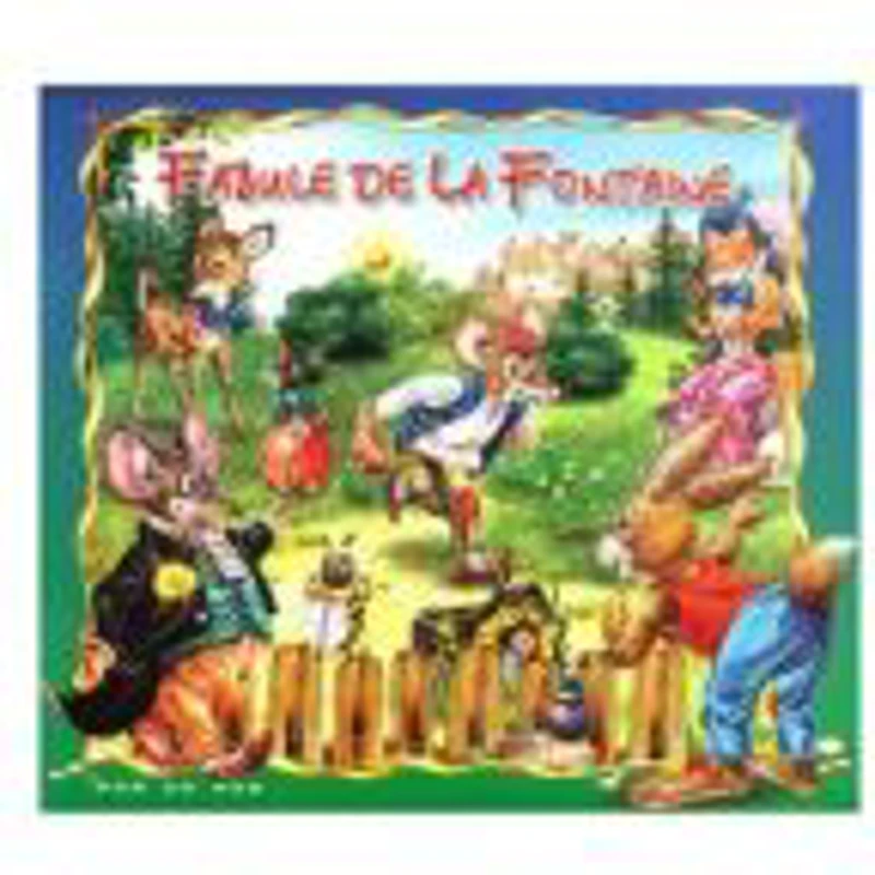 Fabule de La Fontaine - Carte ilustrata