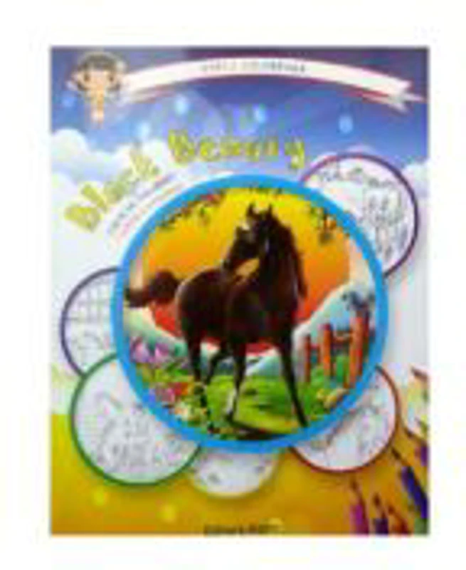 Black Beauty: carte de colorat + poveste. Carla coloreaza