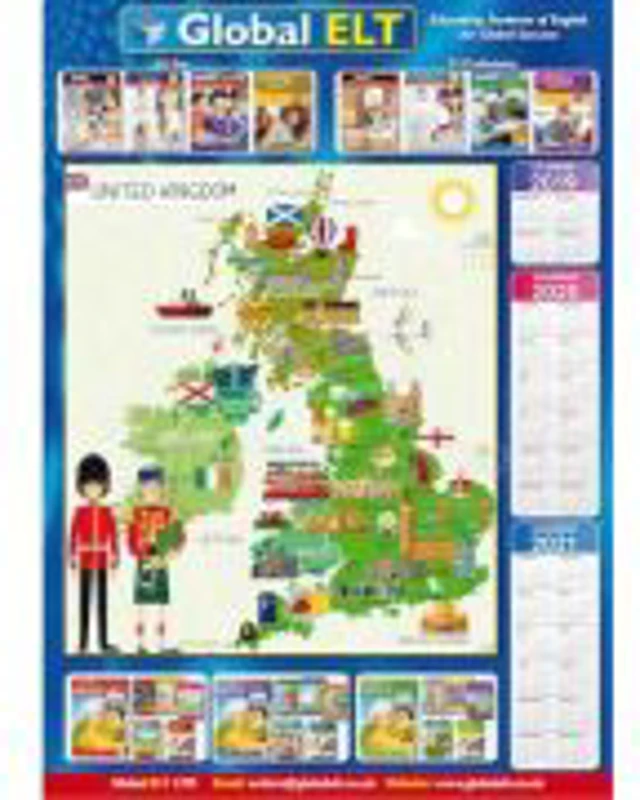 UK MAP POSTER