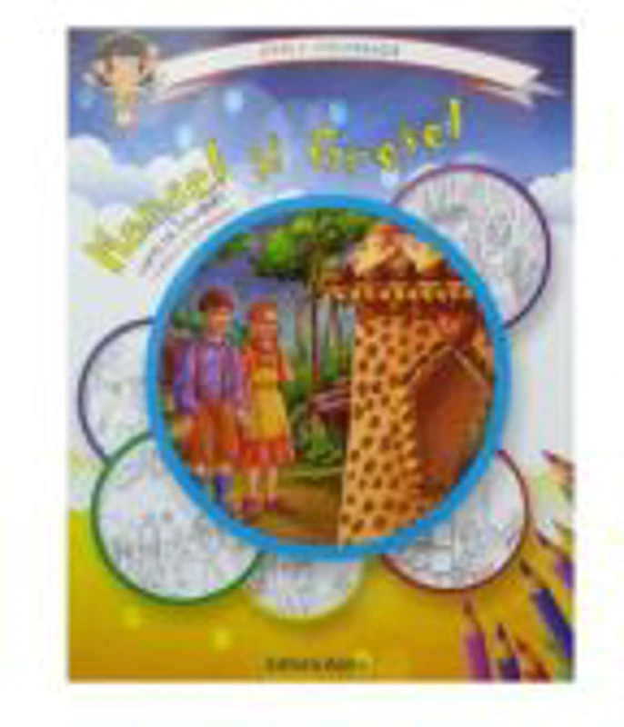 Hansel si Gretel: carte de colorat + poveste. Carla coloreaza