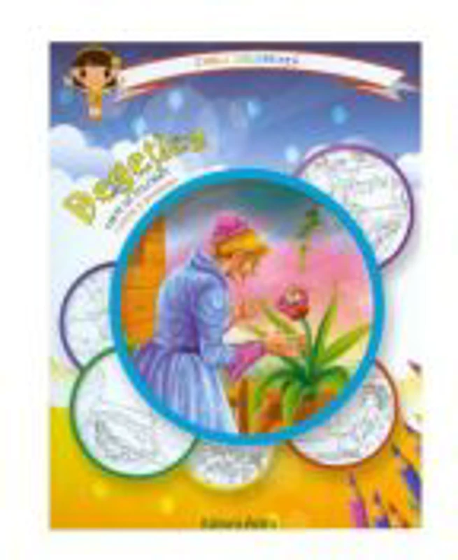 Degetica: carte de colorat + poveste. Carla coloreaza