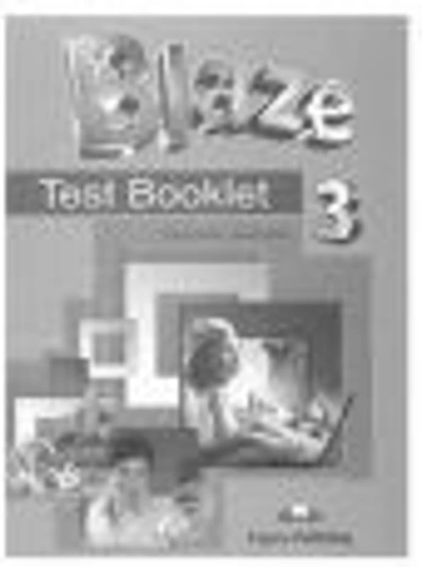 Curs limba engleza Blaze 3 Test Booklet