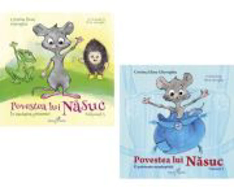 Pachet format din 2 povesti cu Nasuc, In cautarea prieteniei si O prietenie neasteptata