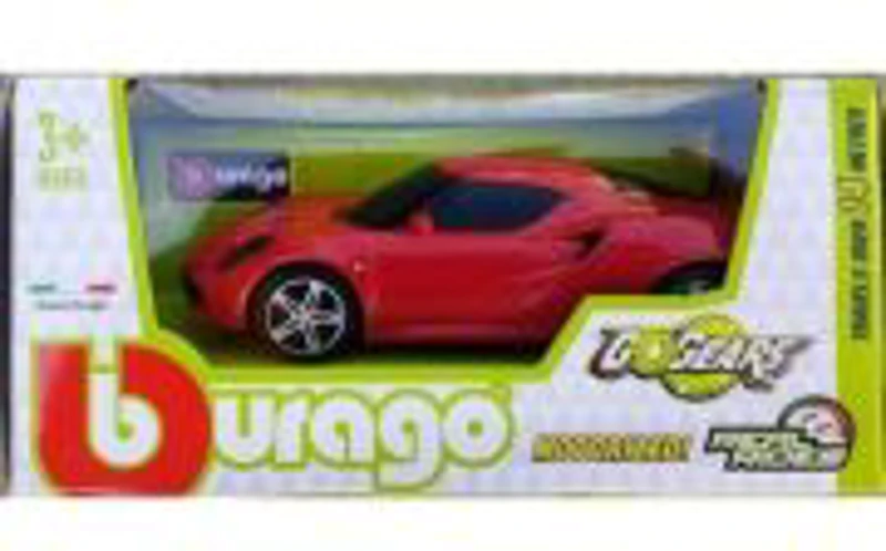 Masinuta Go Gears Real Rides, 6 cm, rosu, Bburago