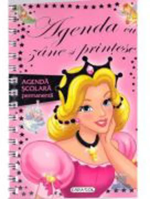 Agenda cu zane si printese