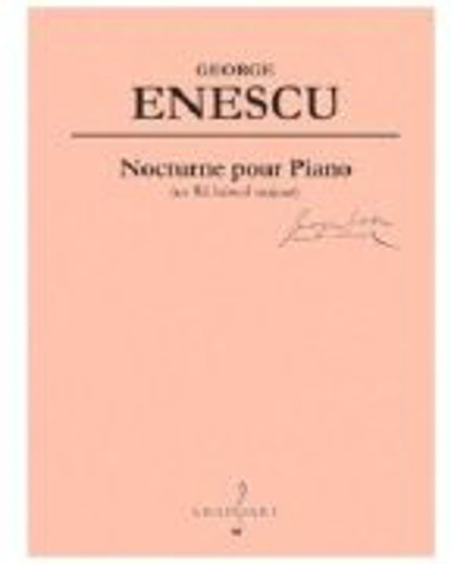 Nocturne pour Piano (en Re bemol majeur) - George Enescu