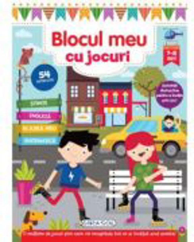 Blocul meu cu jocuri: 7-8 ani