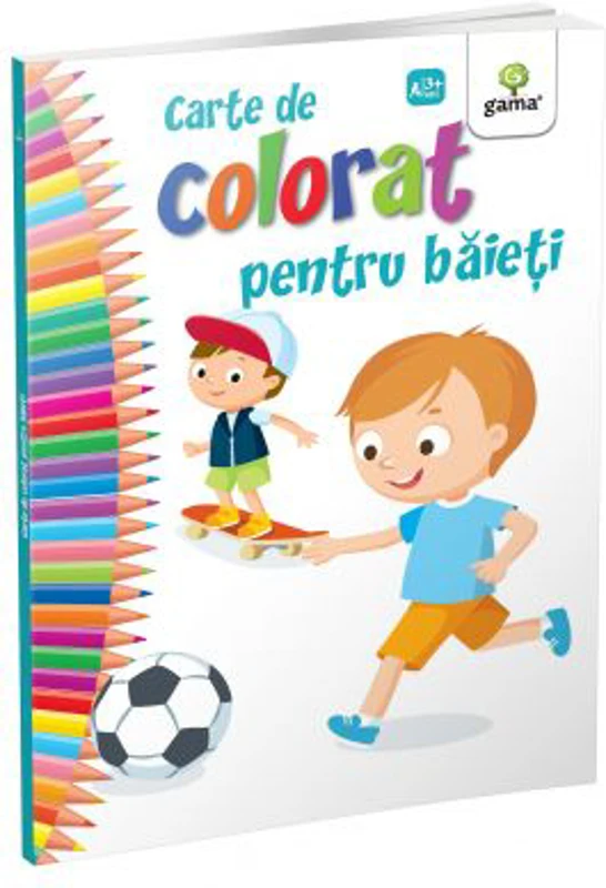 Carte de colorat pentru baieti