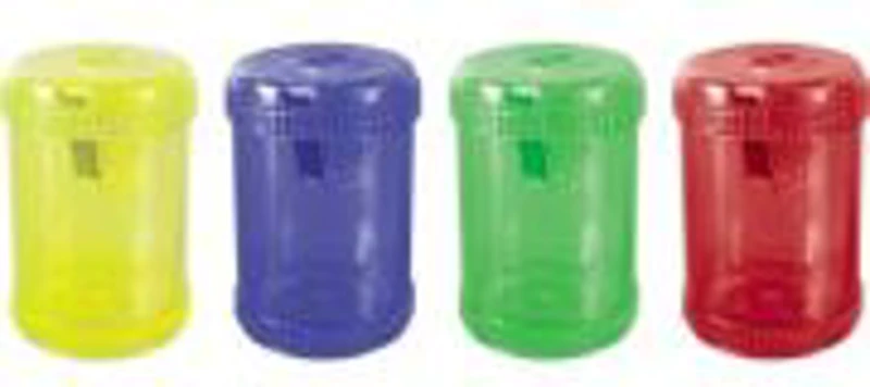 Ascutitoare plastic cu container, mare, diferite culori (DN101258)