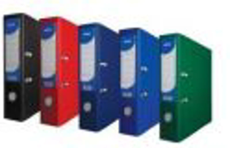 NOKI Biblioraft Noki, A4, 75 mm, PP exterior, carton interior, rosu - Pret/buc (DY000111)