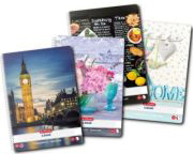 Caiet dictando cu spirala A4, 100 file, Herlitz Enjoy Life (C3704)