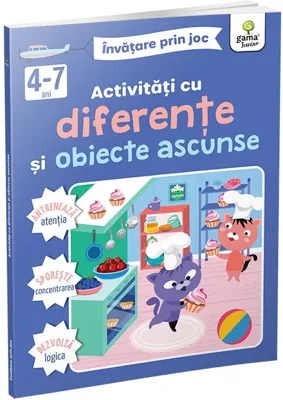Activitati cu diferente si obiecte ascunse 4-7 ani