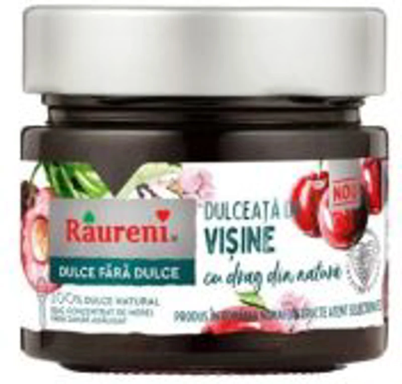 Dulceata visine fara zahar 240g, Raureni