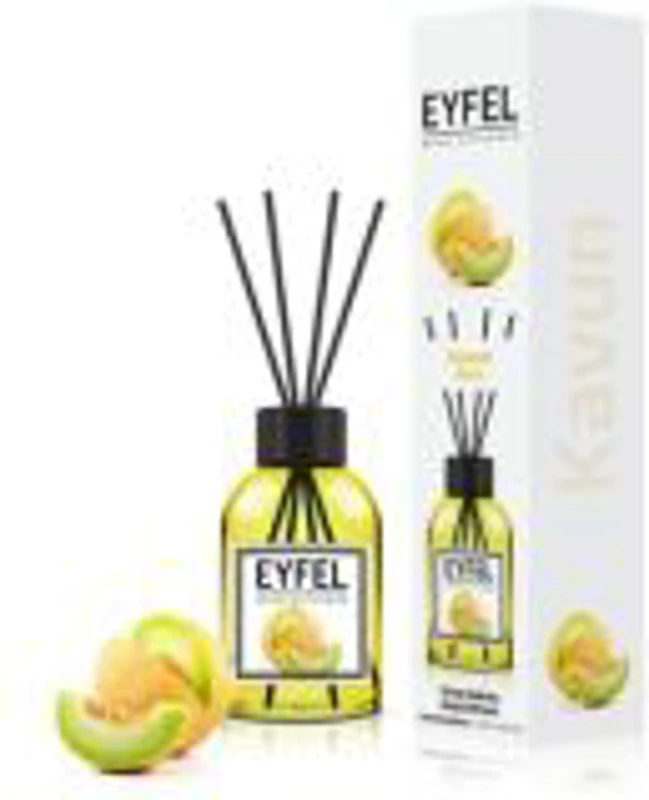 Odorizant camera cu betisoare aroma de PEPENE GALBEN 55 ml, Eyfel