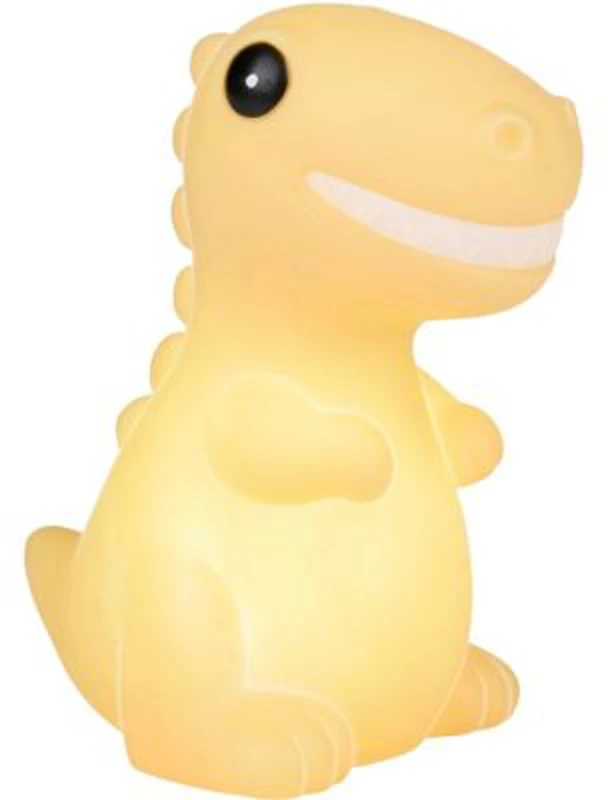 Lampa de Veghe pentru Copii Dinozaur LED Galben 8x8x13cm
