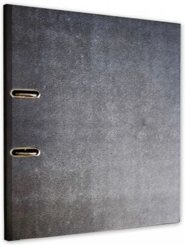 Biblioraft carton marmorat Noki 56412-300, A4, portret, 5cm, negru