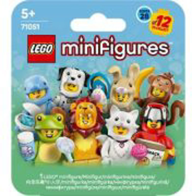 LEGO Minifigures. Animale Seria 28 71051, 7 piese