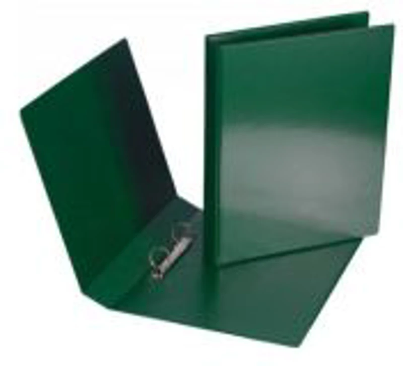 Caiet mecanic A4 Nr. 501, coperta carton plastifiat, verde, 2 inele, eticheta pe cotor