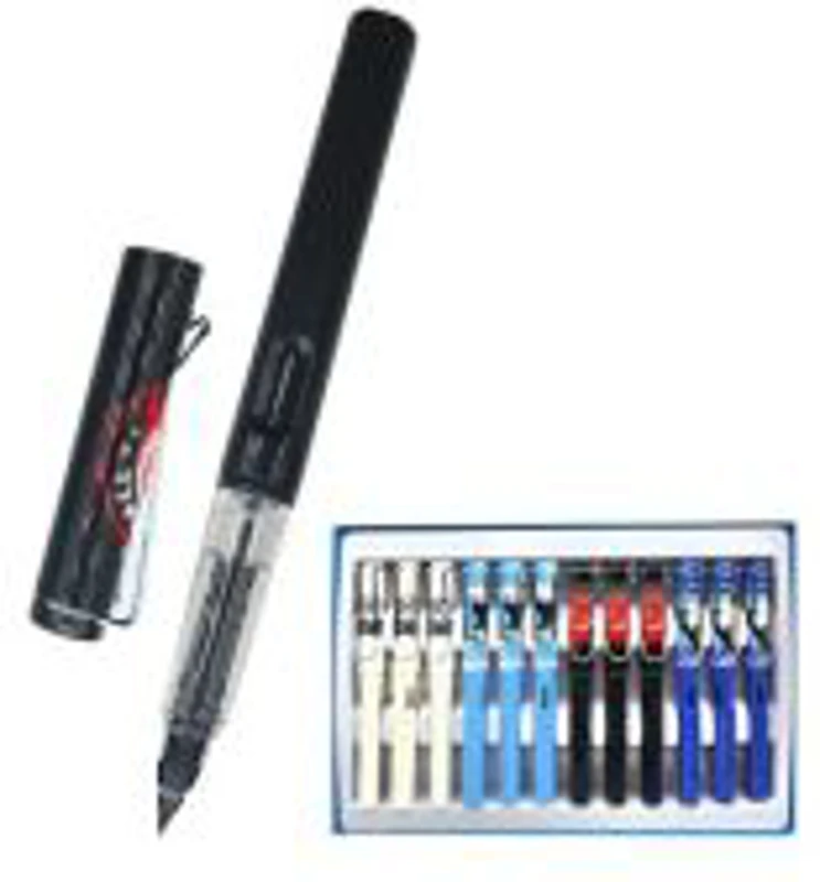 Stilou CNX 221, alimentare pompita, corp plastic, model Snowboard / Basketball, clips tip agrafa