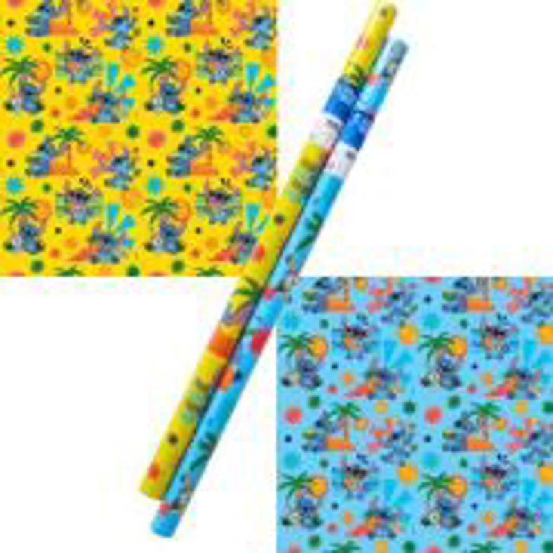 Hartie ambalat cadou Sadoch, rola 70x200cm, diverse modele Stitch