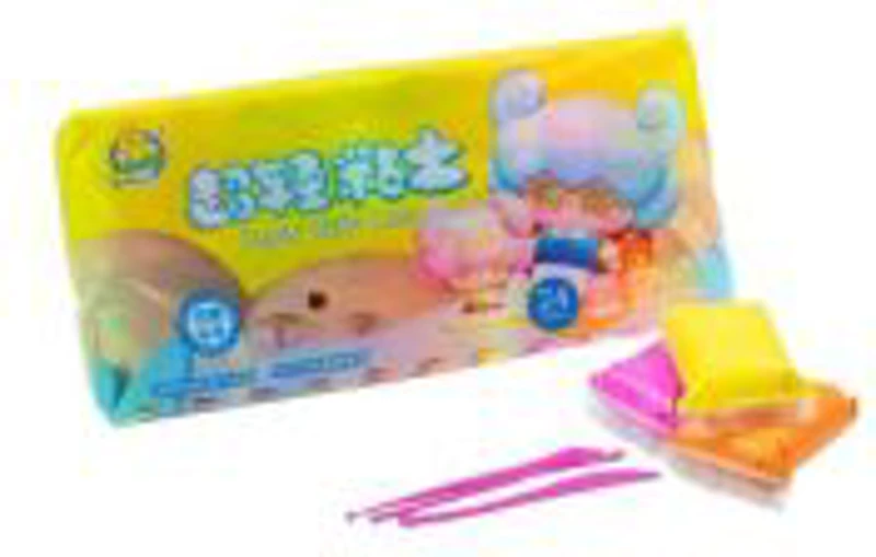 Plastilina Cnx TK8810, usoara, set 24 culori, cu 3 accesorii