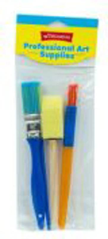 Pensula Cnx K0044A, diferite forme, pentru copii, set 4 buc + 1 trafalet