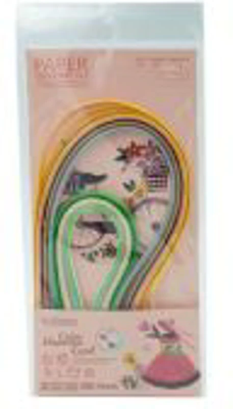 Hartie quilling, 4x350mm/8x350mm, diverse culori, set 280 buc