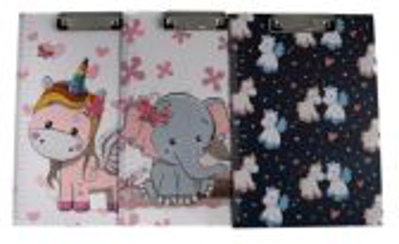 Clipboard A4 simplu CNX 044/BJ008, diverse modele dreams, cu rigla de 30cm pe lateral