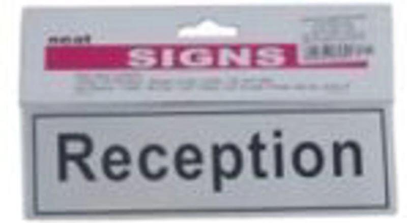 Semn indicator CNX RECEPTION, carton plastifiat