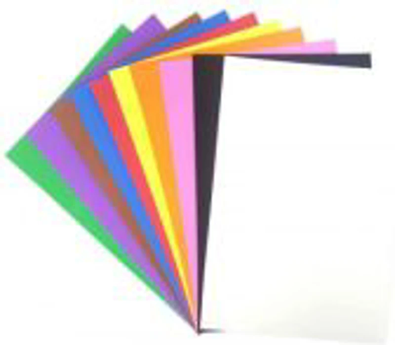 Hartie gumata A4 - simpla, 2mm, set 10 coli, Colorarte