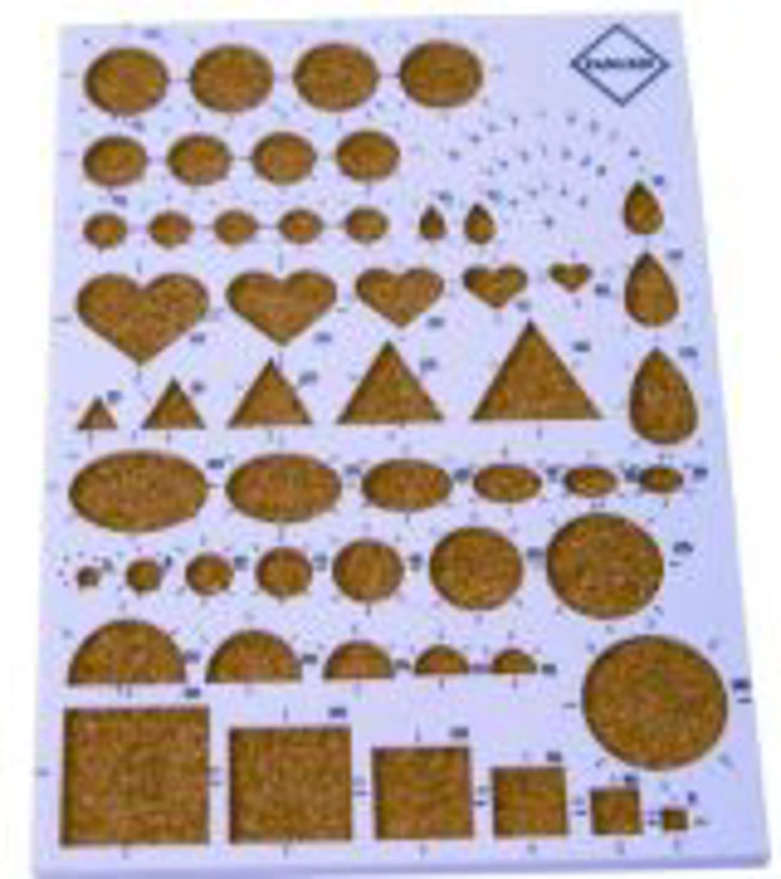 Sablon plastic pentru hartie quilling, Colorarte, YZ0020