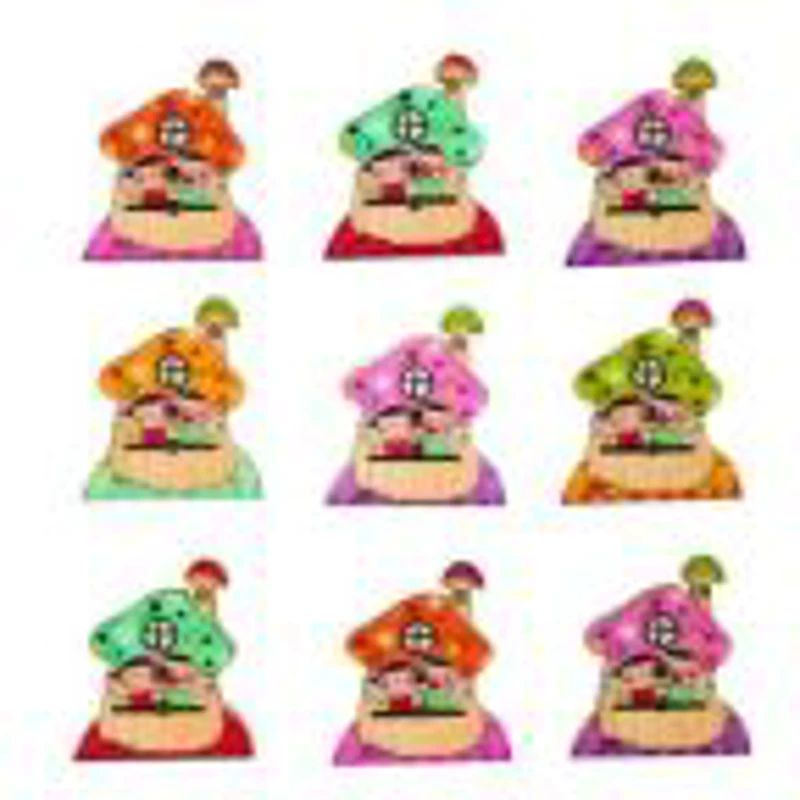 Accesorii creatie - lemn - casuta povesti, set 10-12 buc, Colorarte