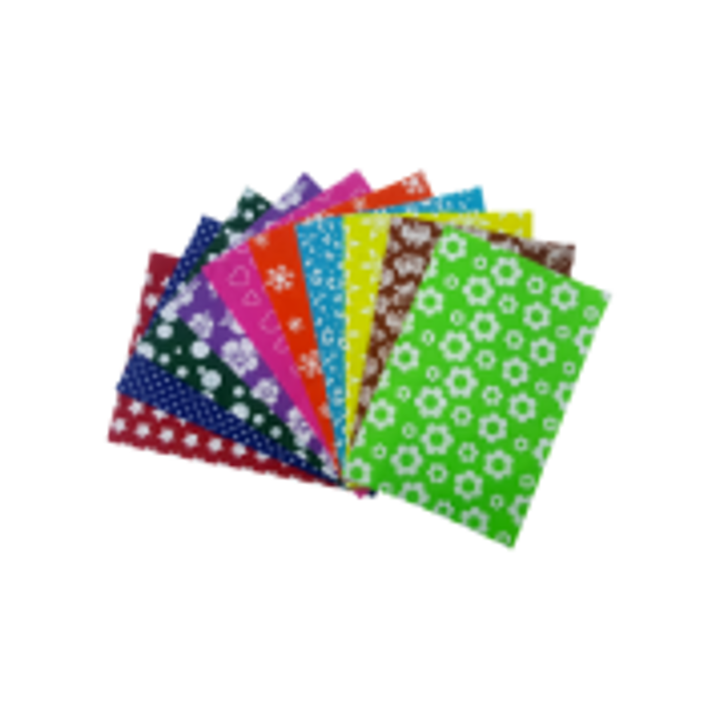 Coli fetru A4 - simplu, 1.5mm, diverse culori, set 10 coli, Colorarte