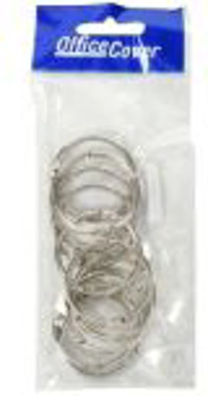 Accesorii creatie - inele metal, 25mm, set 10 buc, Colorarte