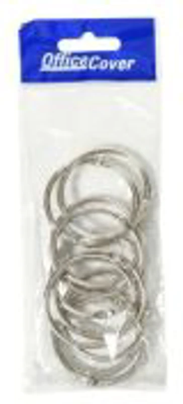 Accesorii creatie - inele metal, 32mm, set 10 buc, Colorarte