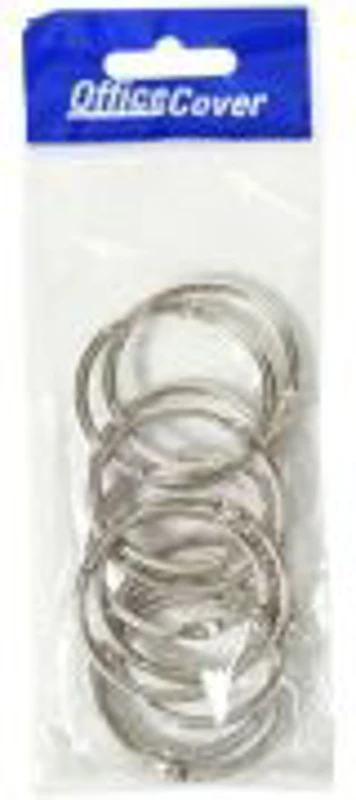Accesorii creatie - inele metal, 38mm, set 10 buc, Colorarte