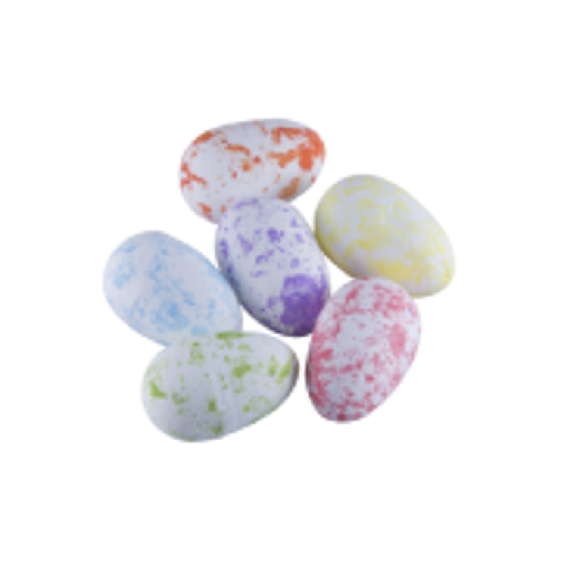 Accesorii creatie - polistiren - ou, colorat, 3cm, set 24 buc, Colorarte, 238