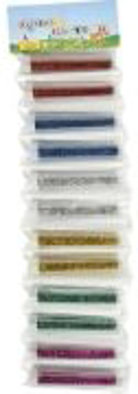 Sclipici decorativ pulbere, diverse culori, set 12 buc, Colorarte