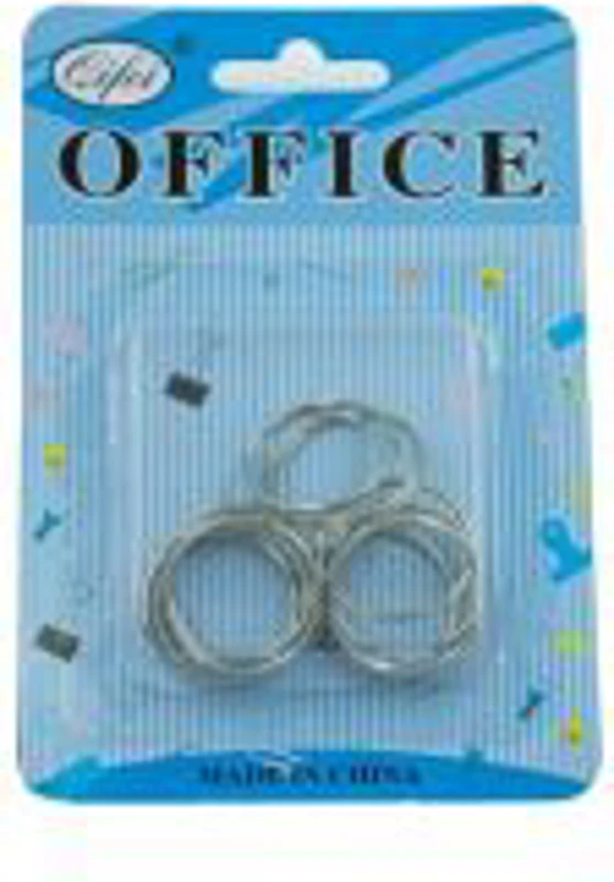 Accesorii creatie - inele metal, 25mm, set 12 buc, Cnx
