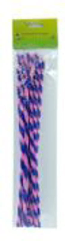 Accesorii creatie - sarma plusata, roz, mov, rasucita, set 10 buc, Colorarte