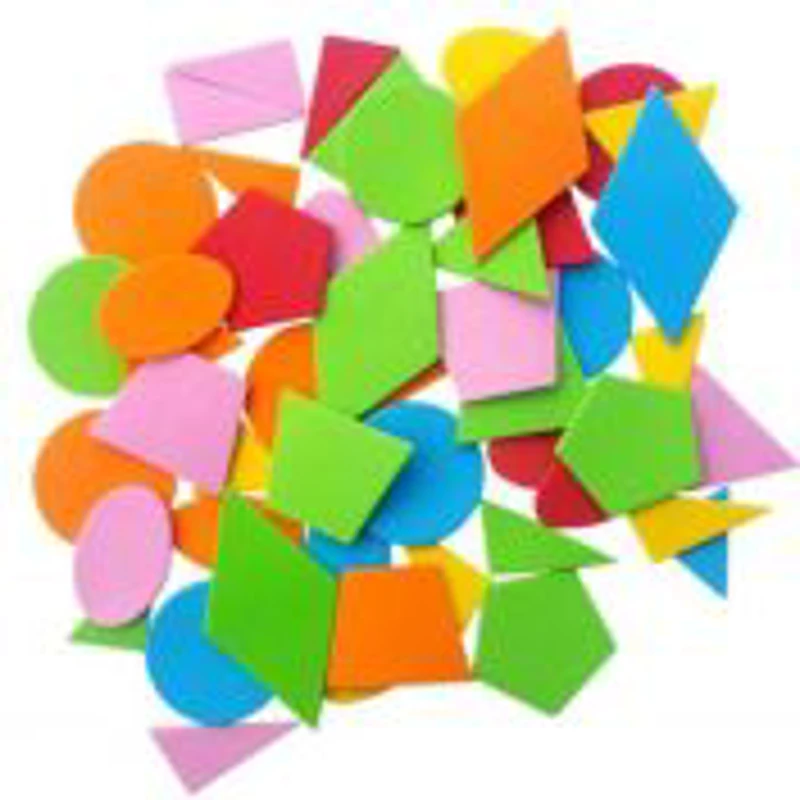 Abtibilduri - forme geometrice, 8g, buretat, Colorarte, 3361
