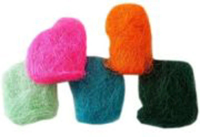 Accesorii creatie - sisal, diverse culori, set 15g, Colorarte